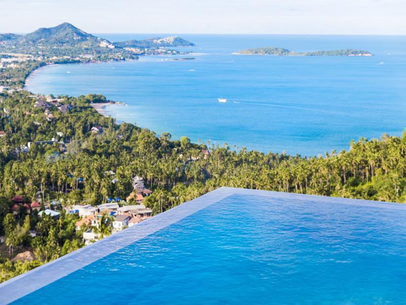 Infinity Pool Villa Moon Light Бопхут Экстерьер фото