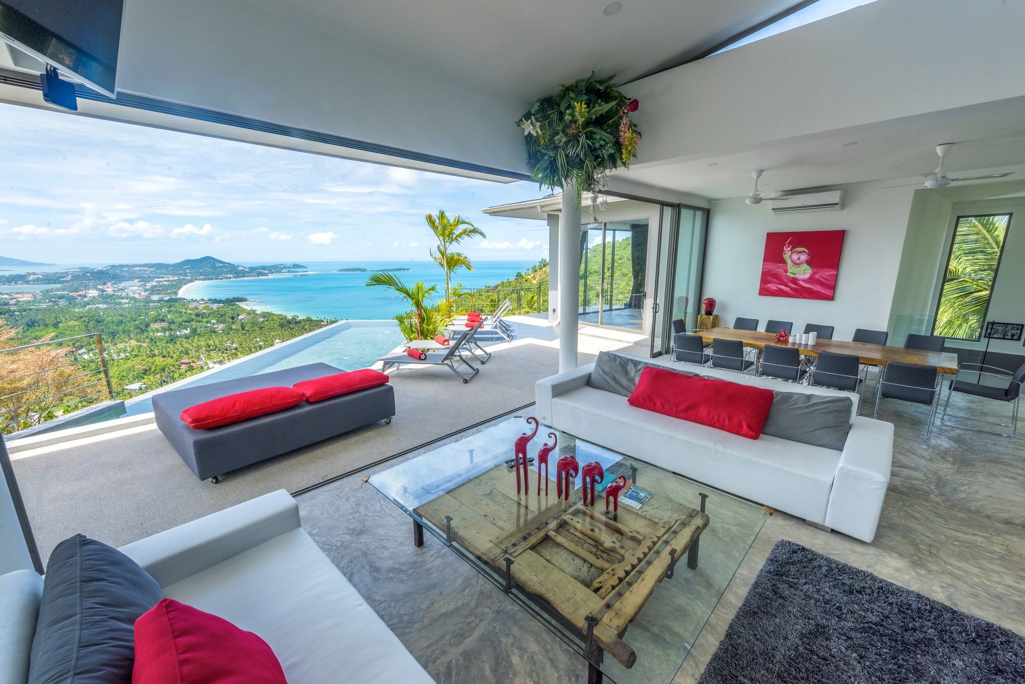 Infinity Pool Villa Moon Light Бопхут Экстерьер фото