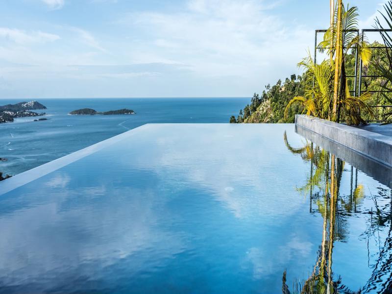 Infinity Pool Villa Moon Light Бопхут Экстерьер фото